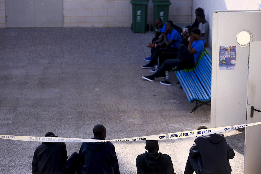 Llegada masiva de inmigrantes a Motril