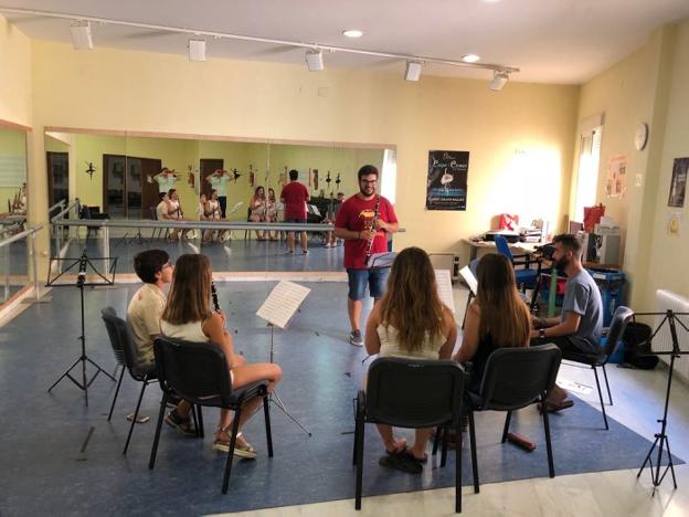 Concierto solidario para finalizar el Encuentro de Viento en Guadix