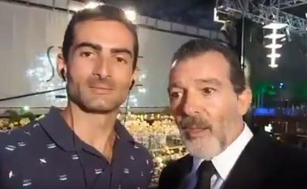 Antonio Banderas, con la Banda del Despojado