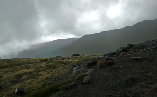 El Sereim rescata con helicóptero a un montañista herido en el Vivac de la Caldera