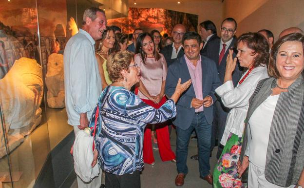Calvo destaca «la singularidad» del Museo Íbero de Jaén y señala «la disposición a cooperar» sobre los fondos estatales