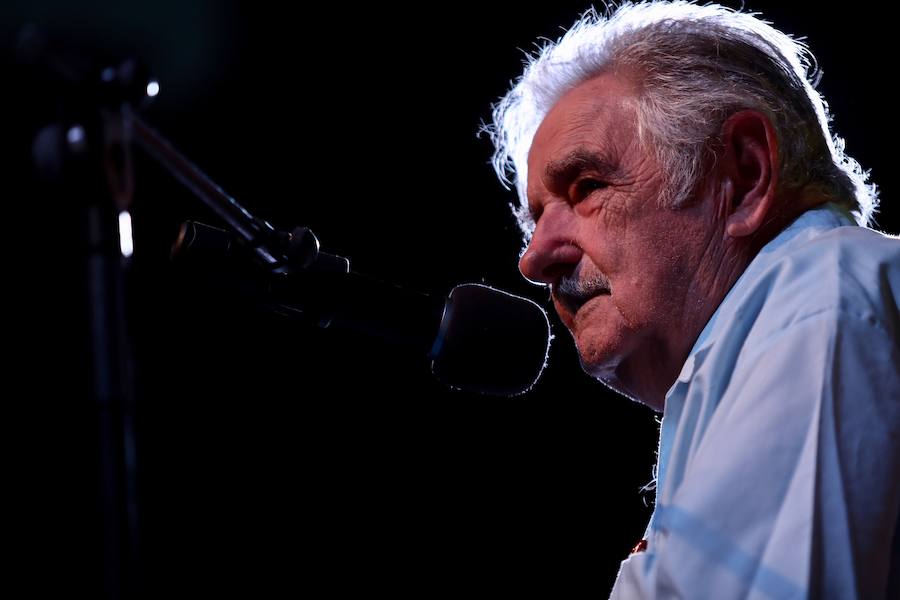 José Mujica recoge el 'Laurel de Plata' en Granada
