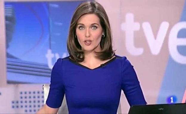 Raquel Martínez, fuera de su trabajo habitual en TVE