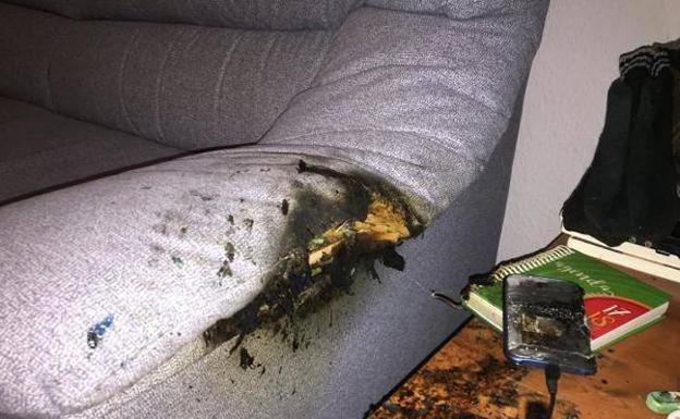 Samsung investigará la explosión de un móvil de su marca en Las Gabias