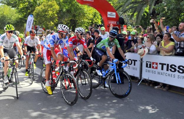 El Paseo de Linarejos escenario de La Vuelta