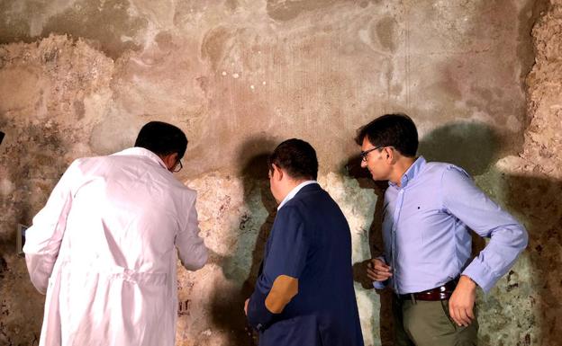 La Diputación de Jaén destinará 22.000 euros a restaurar las pinturas murales del siglo XII de los Baños Árabes
