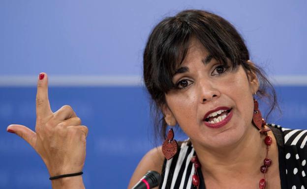 Teresa Rodríguez: «PSOE y Cs no han roto. Ahora el pacto es adelantar las elecciones»