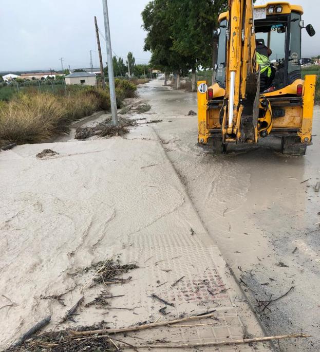 Valderrubio se inunda por quinta vez este año sin que caiga una sola gota en el pueblo