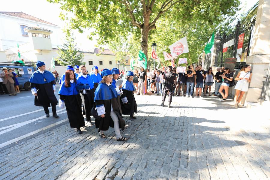 Los actos de apertura del curso en la UGR en imágenes