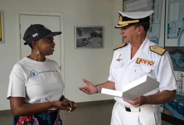 El Programa Mundial de Alimentos en Yibuti agradece la labor de la Operación 'Atalanta'