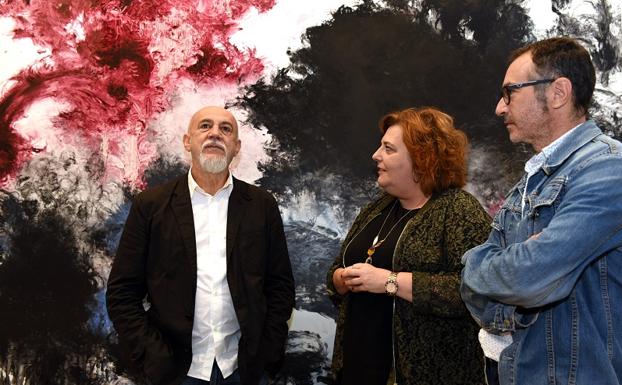 El Centro Guerrero acoge la obra de plenitud del pintor abstracto Carlos León