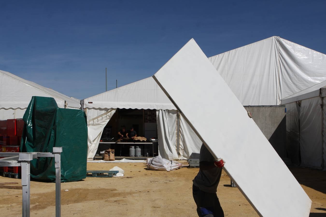 La feria empieza, en el centro