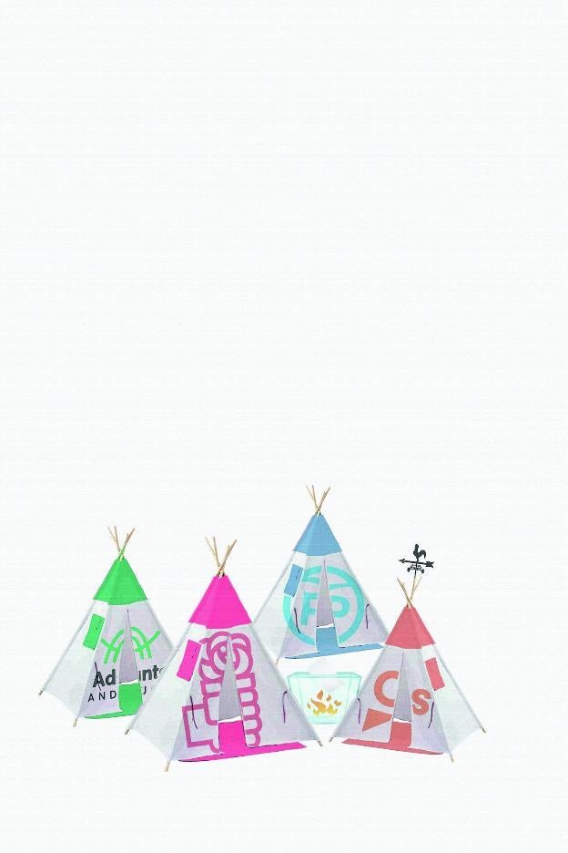 Acampados en Granada