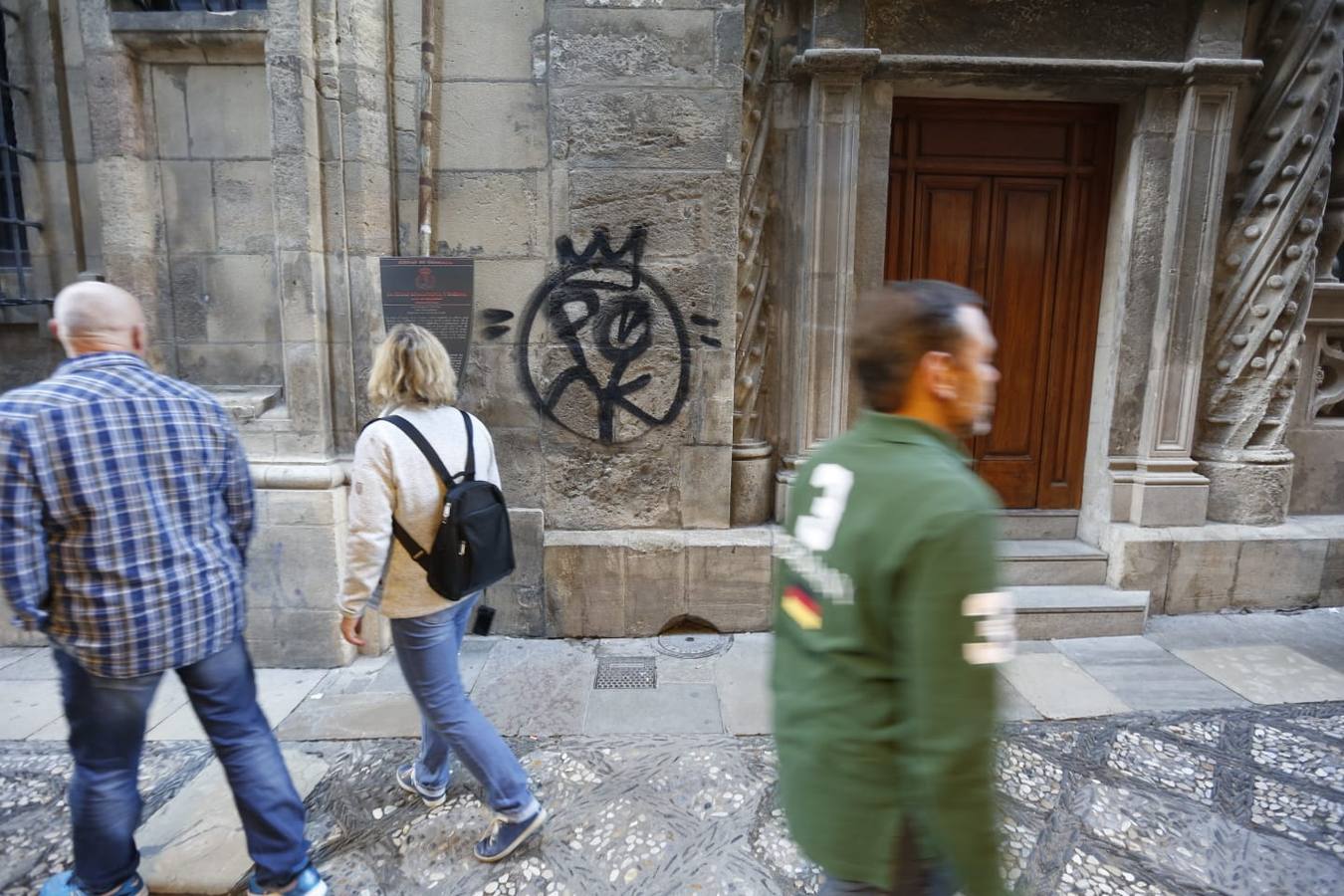 Pintadas en la Capilla Real