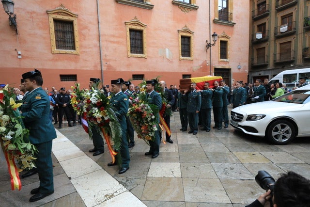 Funeral en la Catedral de Granada por el guardia civil asesinado en Huétor Vega