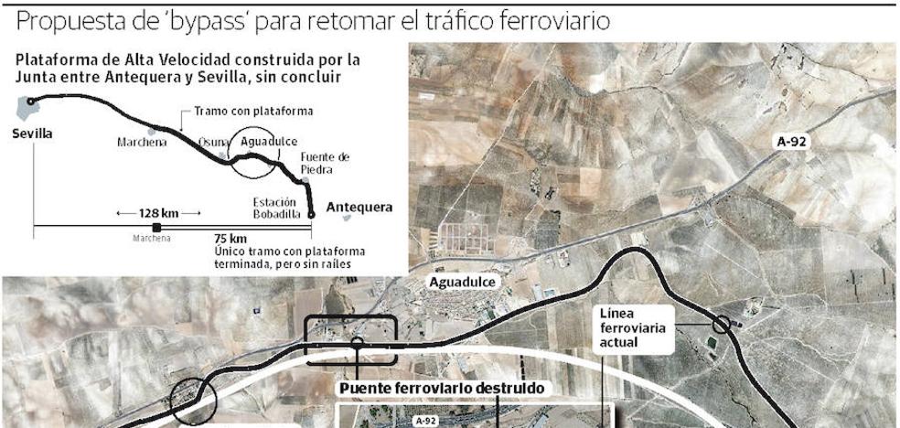 Proponen habilitar el AVE andaluz para salvar el corte ferroviario entre Granada y Sevilla