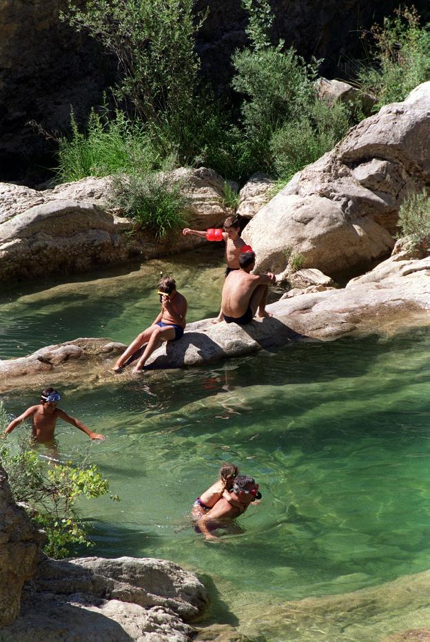 El turista 'se hace' al calor jienense