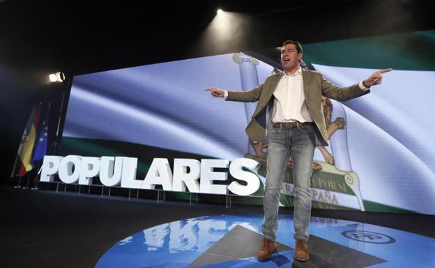 Juanma Moreno asegura que el PP es «el partido de los trabajadores»