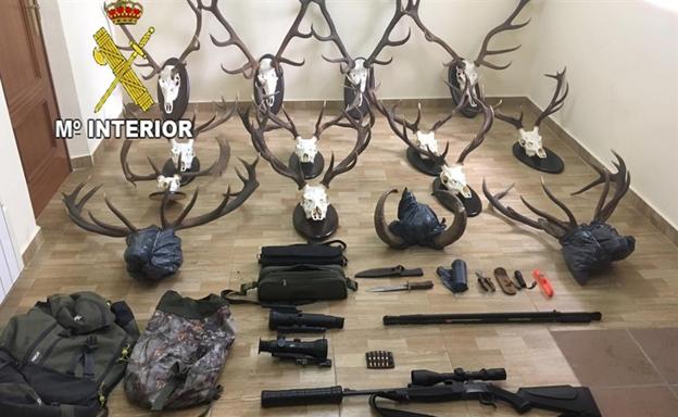 La Guardia Civil investiga a tres vecinos de Montizón por prácticas de furtivismo