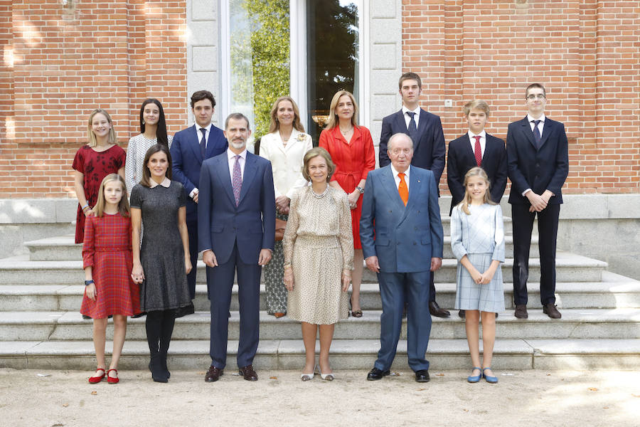 La reina Sofía reúne a toda la familia en su 80 cumpleaños