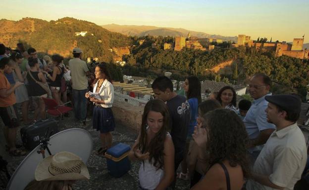 El atardecer de Granada, elegido el más bonito de España