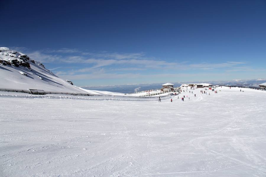 Así luce Sierra Nevada en su histórico primer día de temporada