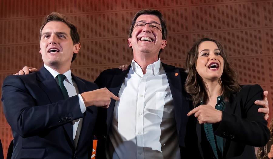 Así se vivió la noche electoral del 2D en Andalucía