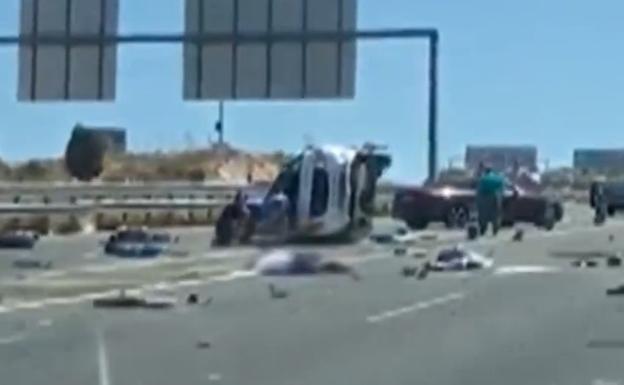 Juzgan a un guardia civil acusado de provocar un accidente en el que murieron tres personas