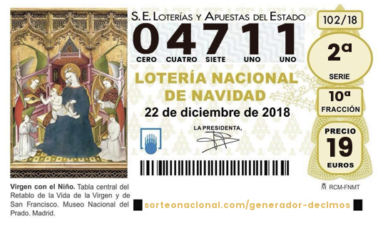 150.000 euros del tercer premio, para la provincia