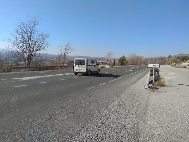 Tres tramos de carreteras de Granada, entre los más peligrosos de España
