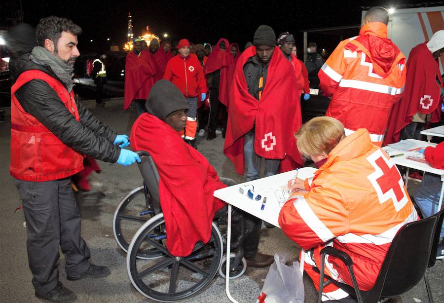 Cerca de 280 inmigrantes han llegado a Motril en la primera semana del año