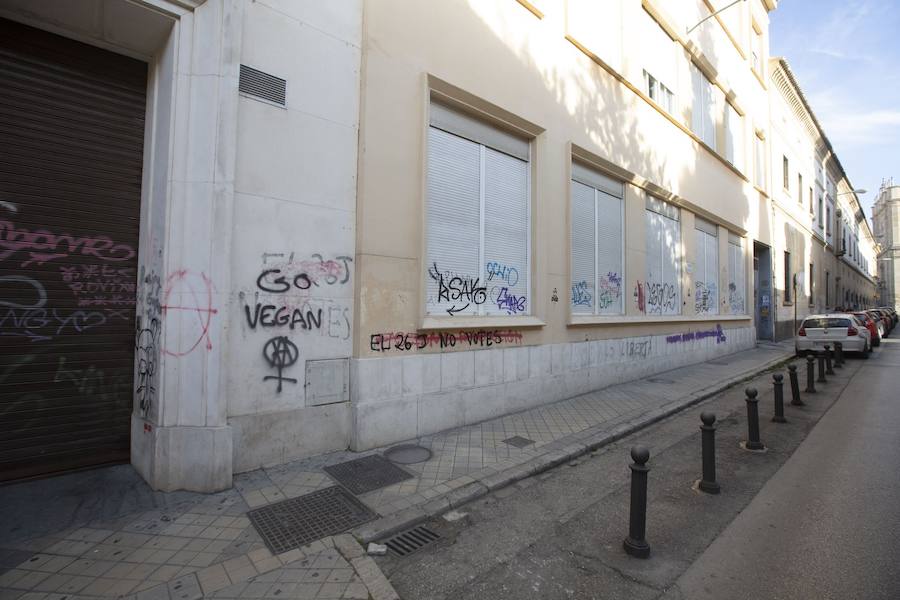 Las pintadas que molestan a la comunidad universitaria de Granada