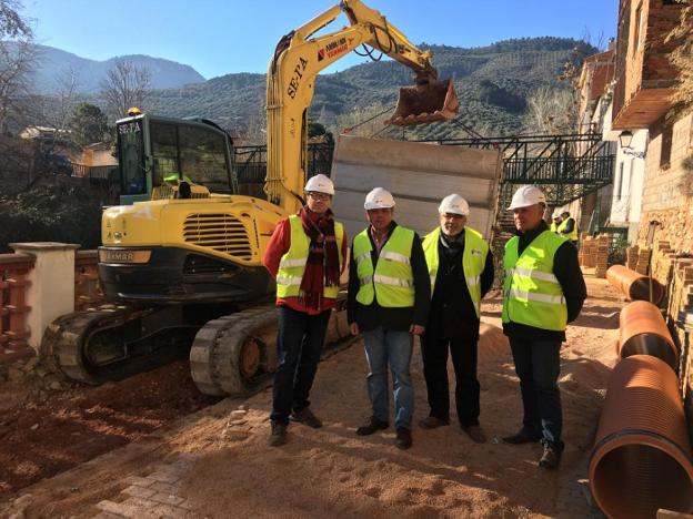 Obras para la agrupación de vertidos de Puente de Génave y La Puerta de Segura