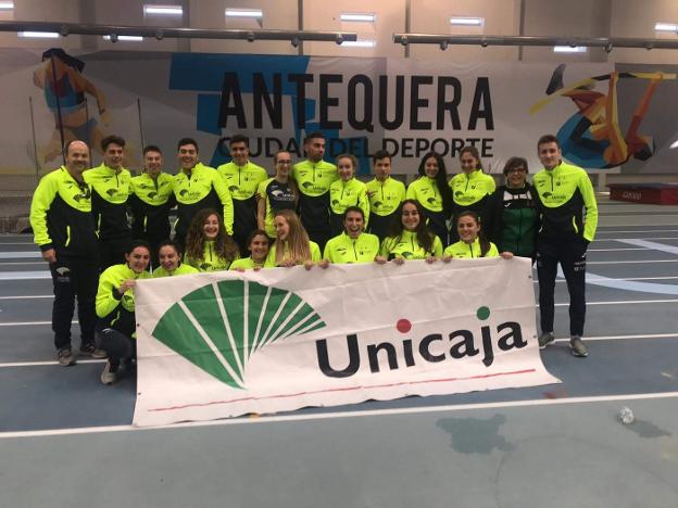 El Unicaja femenino, segundo en el Andaluz sub 20 de pista cubierta