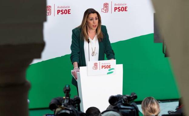 Susana Díaz, dispuesta a repetir como candidata para recuperar la Junta