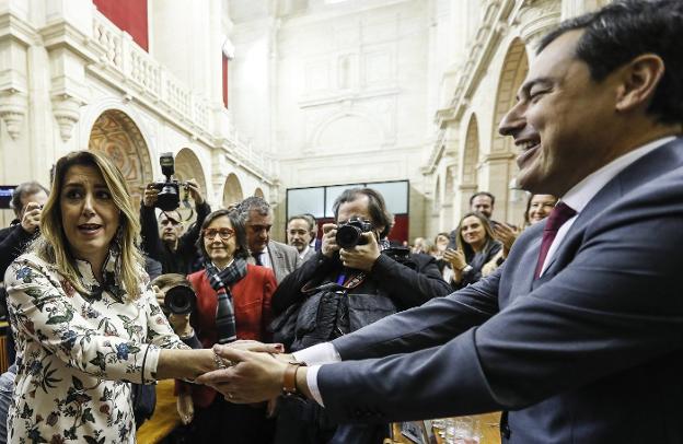 Cambio histórico en la Junta de Andalucía