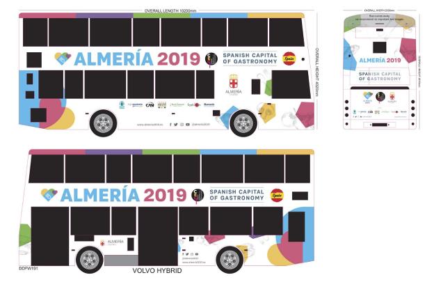 Almería se promocionará en los icónicos autobuses de Londres