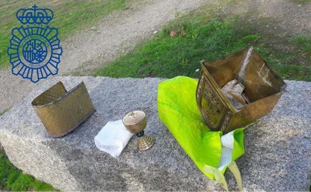 Saquea la capilla y las habitaciones del hospital mientras su mujer daba a luz