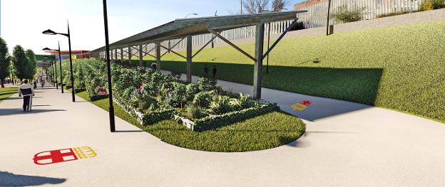 El Ayuntamiento pedirá cinco millones a Europa para crear un paseo 'tecnológico' en Los Almendros