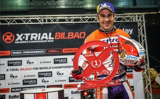 Toni Bou gana en Bilbao y llegará a Granada como líder del Campeonato Mundial de X-Trial
