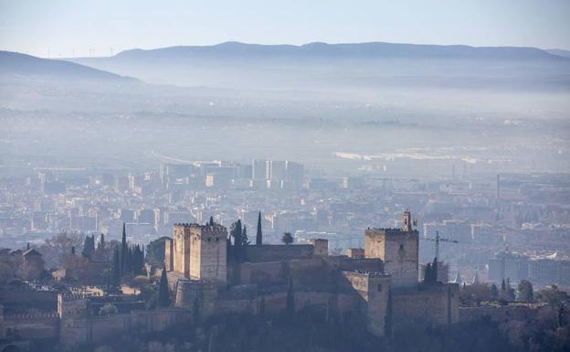 Granada superó el nivel de contaminación peligroso para la salud seis de los últimos siete días