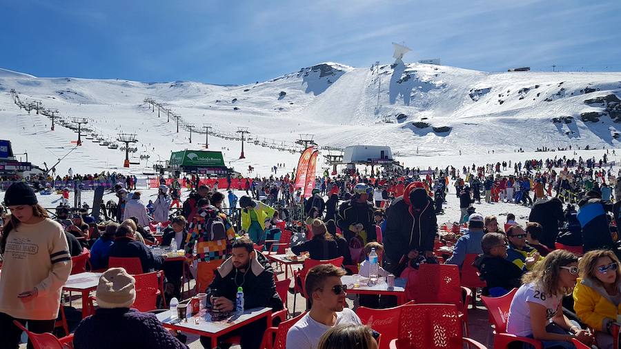 Arranque tranquilo del puente en Sierra Nevada
