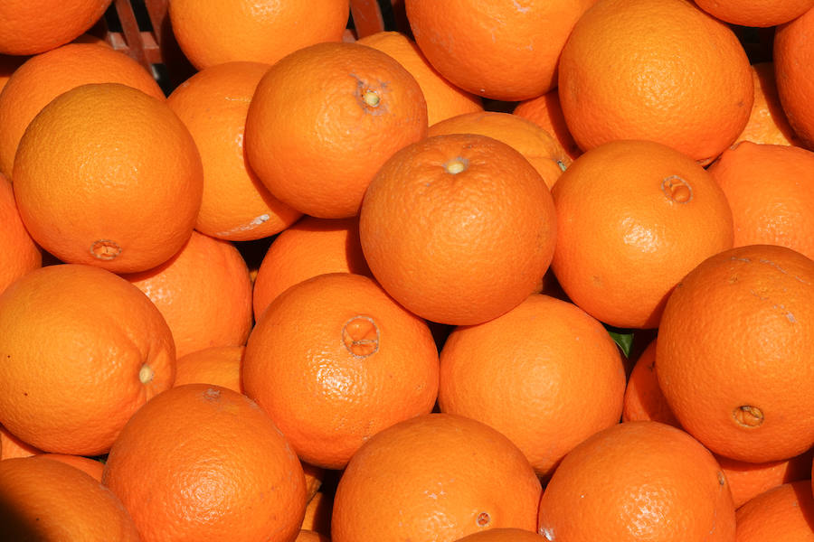 El valor de las naranjas ha descendido un 55%