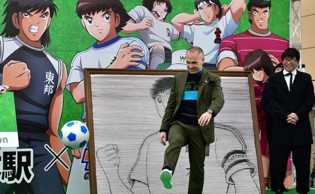 Una estación de metro para 'Oliver y Benji'