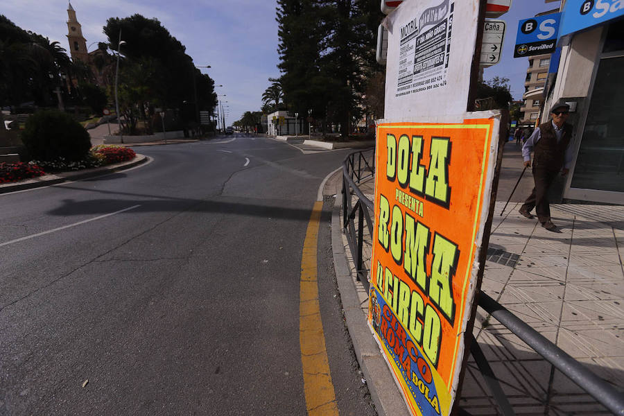 El circo se va de Motril sin subir el telón