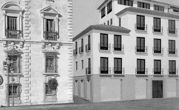 La rehabilitación del número 1 de Plaza Nueva deja atrás una época de abandono