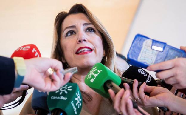 Susana Díaz da por hecho que los ministros encabezarán las listas, pero pide acuerdos a Ferraz para los demás puestos