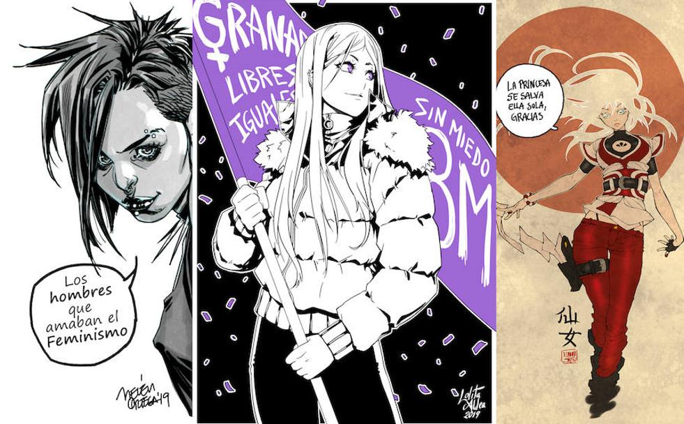 Las capitanas del c8Mic de Granada