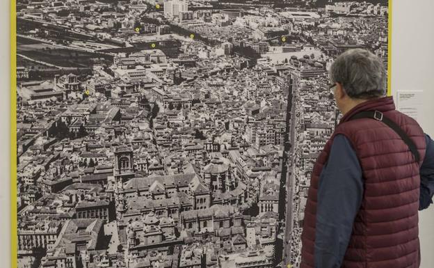 La Granada de 1950, a vista de pájaro