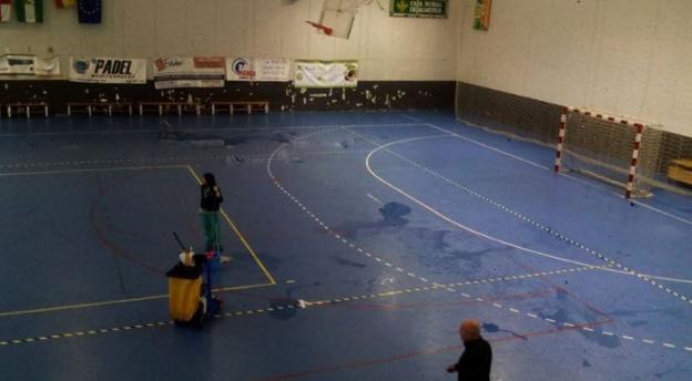 El Ayuntamiento de Almería cambiará la cubierta del pabellón del colegio de La Cañada